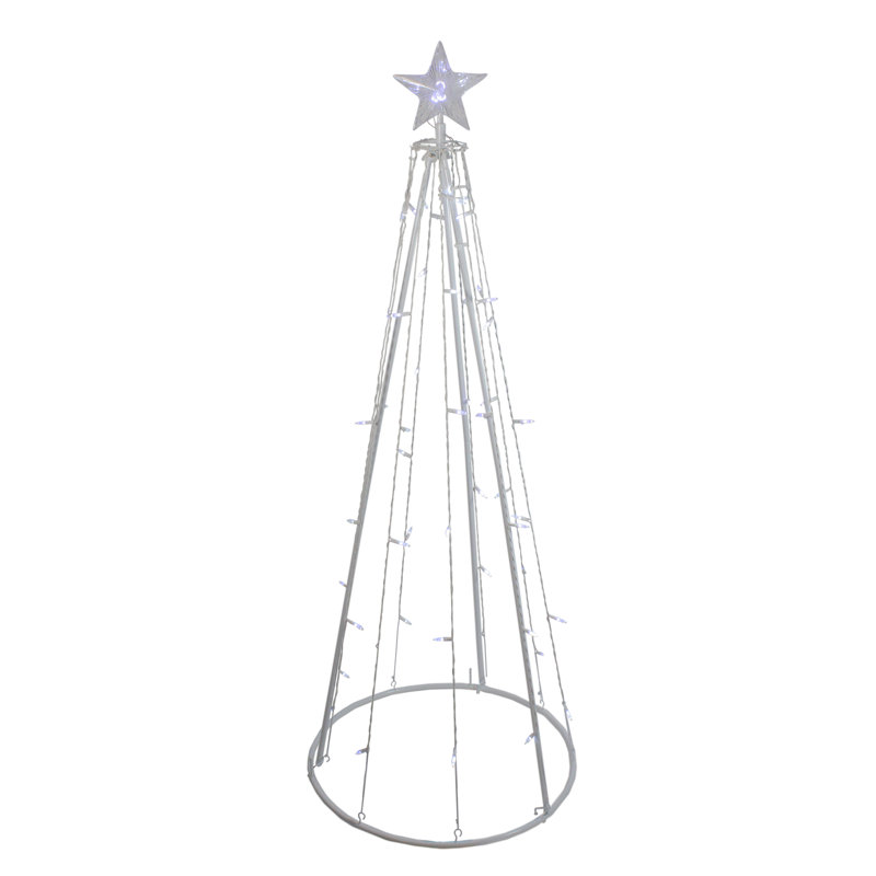 Décoration de Noël d'extérieur 5 po, Transparent