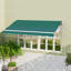 Outsunny 282cm W x 250cm D Polyester Cover Retractable Awning Fabric Replacement-111011426