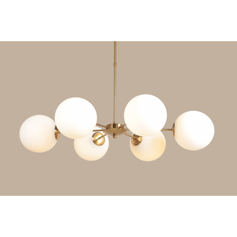Lustre de sphère spoutnik 6 lumières Scotty