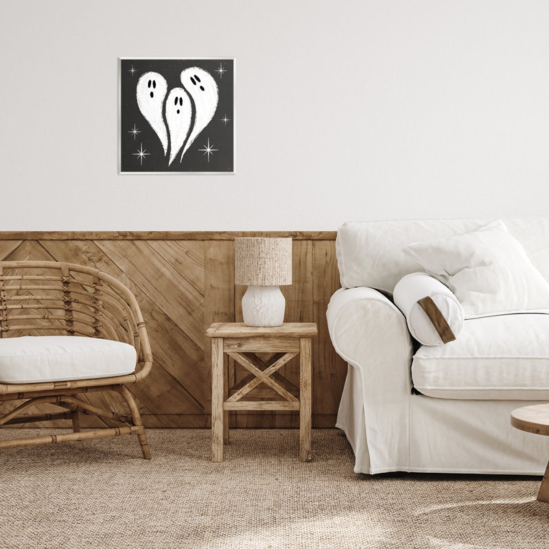 Plaque murale Wee Bit Wicked Ghost, design par Véronique Charron