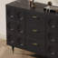 Buffet noir Simple Style