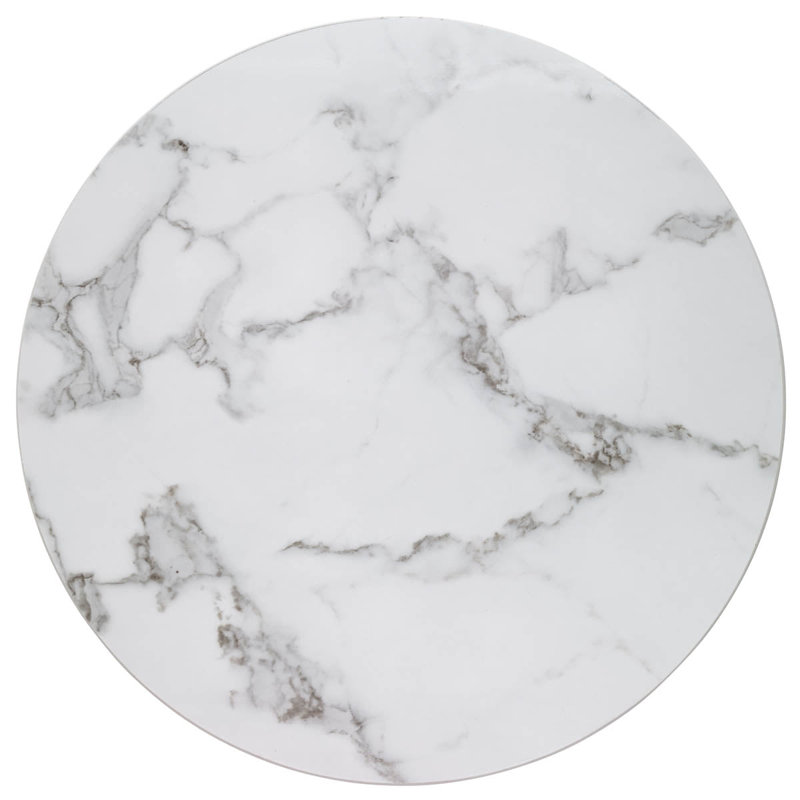 Pietra Marbleized Acrylic Placemat, Dove