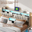 Upholstered Ottoman Storage Bed-1053806684-1053806625