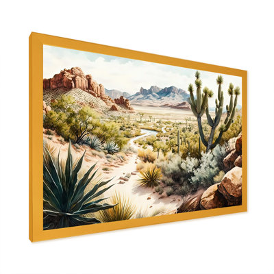 Arizona désert II - impressions sur toile de l'Ouest