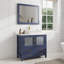 Ensemble de meuble-lavabo simple avec miroir -116868047-62326234
