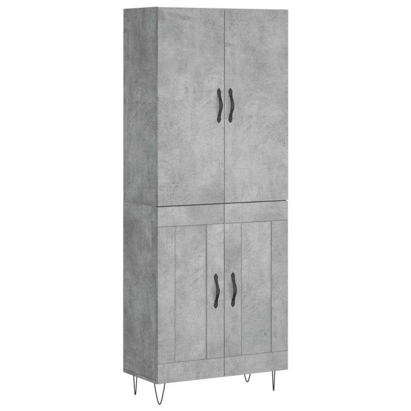 Chocheles 69.5cm Sideboard, Concrete Grey