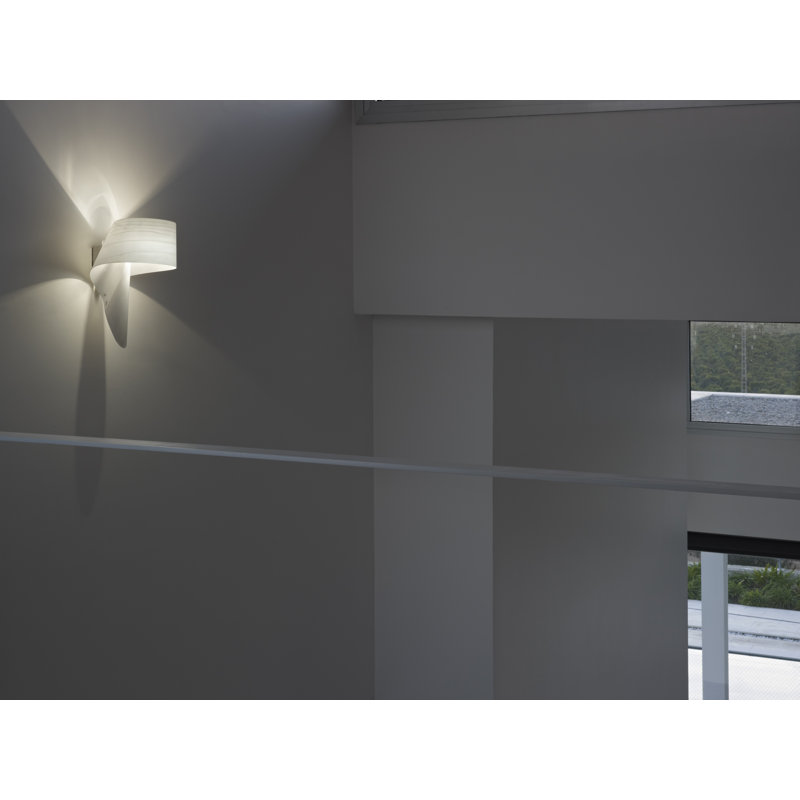 Air 1 - Light Flush Mounted Sconce, E12 Base, Ivory White