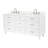 ARIEL Monroe 72 Double Sink Bathroom Vanity with Carrara Quartz Top-99404995
