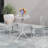 2-Person Outdoor Round Dining Set-1492615582