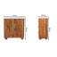 Naponee Solid Wood 3 - Drawer Standard Accent Chest