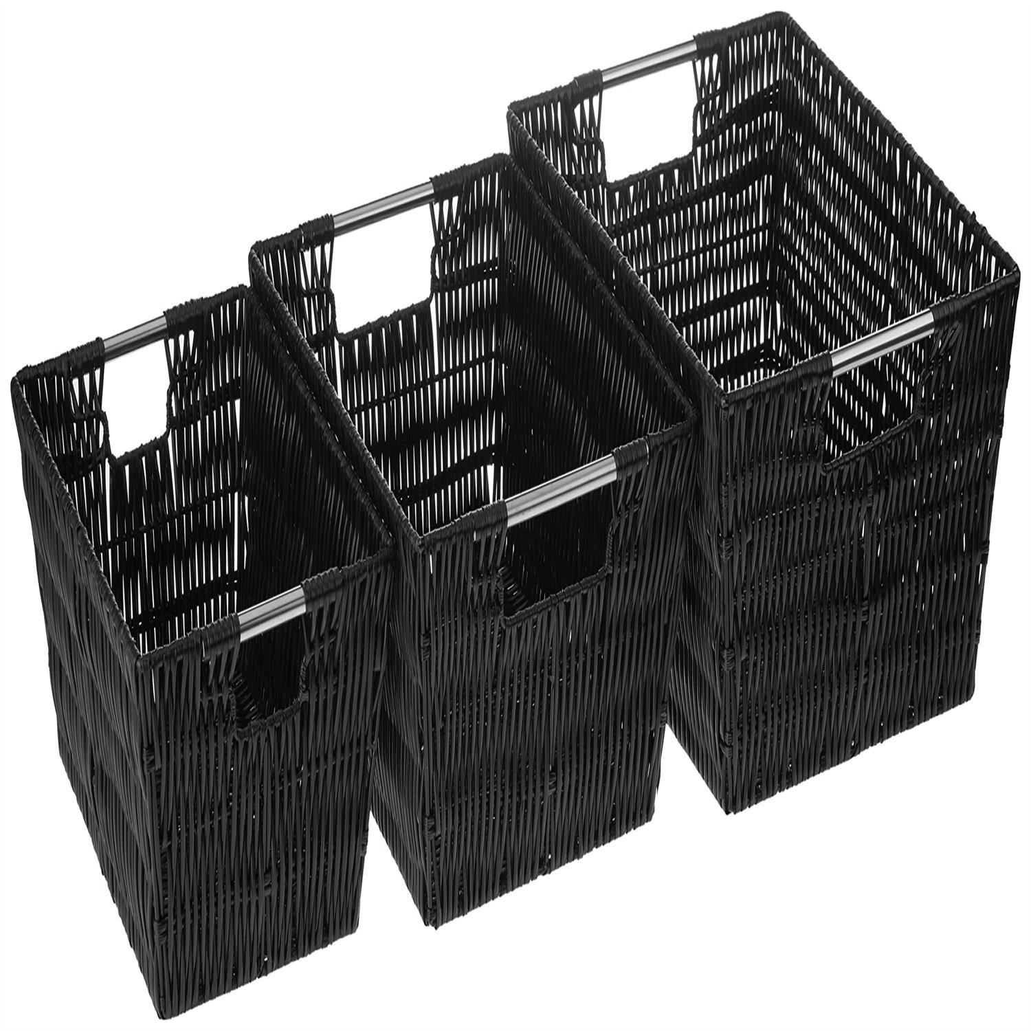 Latitude Run® 3 Piece Plastic General Basket Set | Wayfair