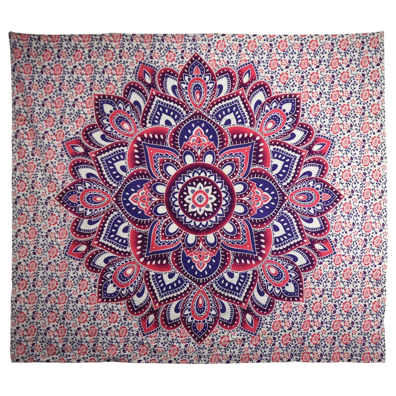 Pretty Mandala Wall Tapestry - Cotton Tapestry