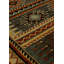 Slate Hand Knotted Wool Southwestern Area Rug in Gray/ Ivory/ Black/ Rust/ Blue/ Gold-48232046