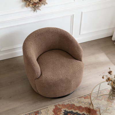 Fauteuil demi-tonneau Teddy