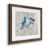Papier, cadre noyer