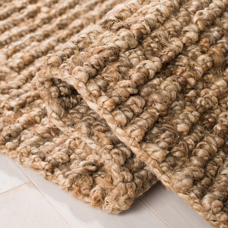 Buy Natural Jute Striped 4x6 Feet Hand Tufted Carpet by Joyrugs by  littlelooms at 15% OFF by Joyrugs by Littlelooms