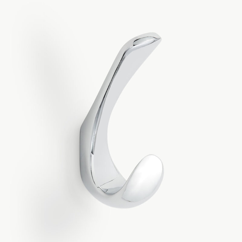 Acadia Hook Polished Chrome, Polished Chrome