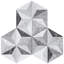 Carreau de porcelaine à motif de mur et de sol 7,7 "x 8,9" Iris
