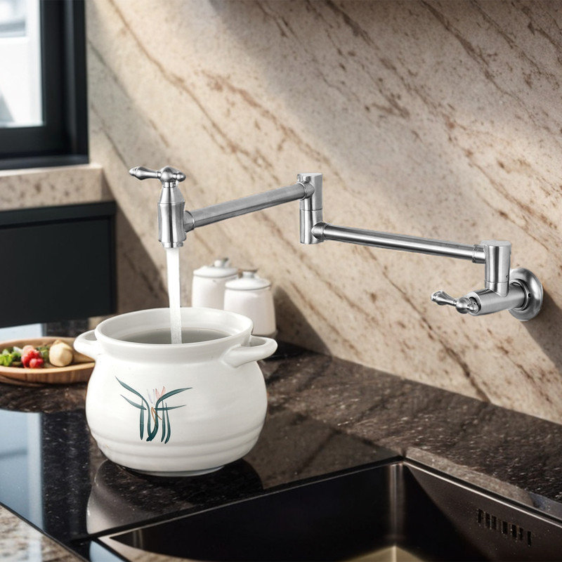 Casa Eclat Kitchen Faucet, Chrome