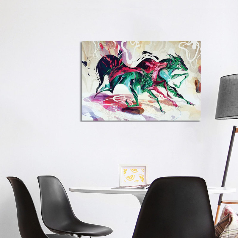 Working Hand In One Glove I by Sija Hong - Painting on Canvas, 101.6 cm H x 66.04 cm W x 1.91 cm D, Wrapped Canvas