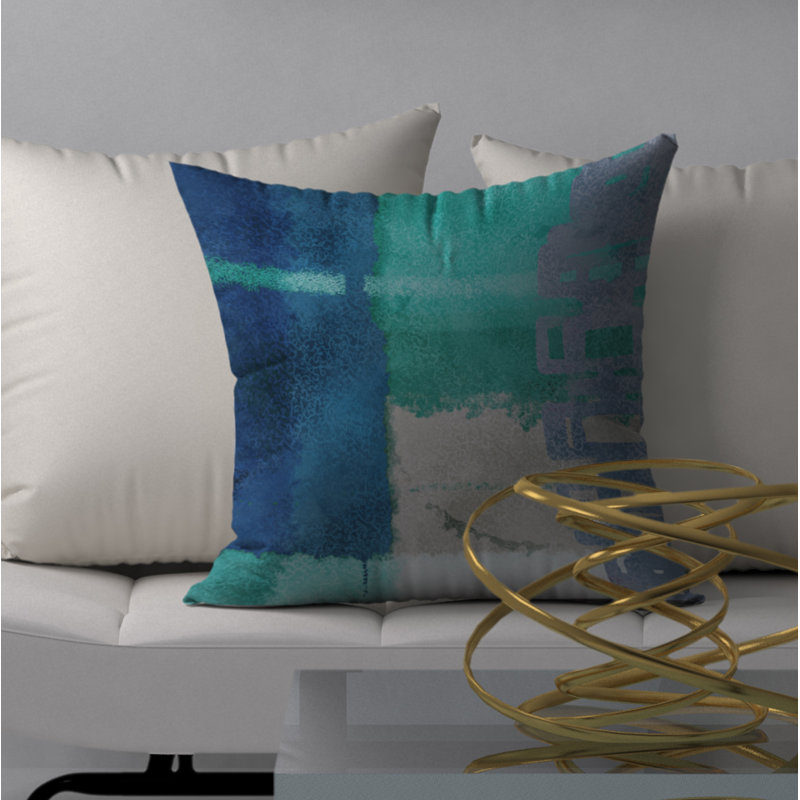  Housse de coussin carré et insert, 18 po x 18 po