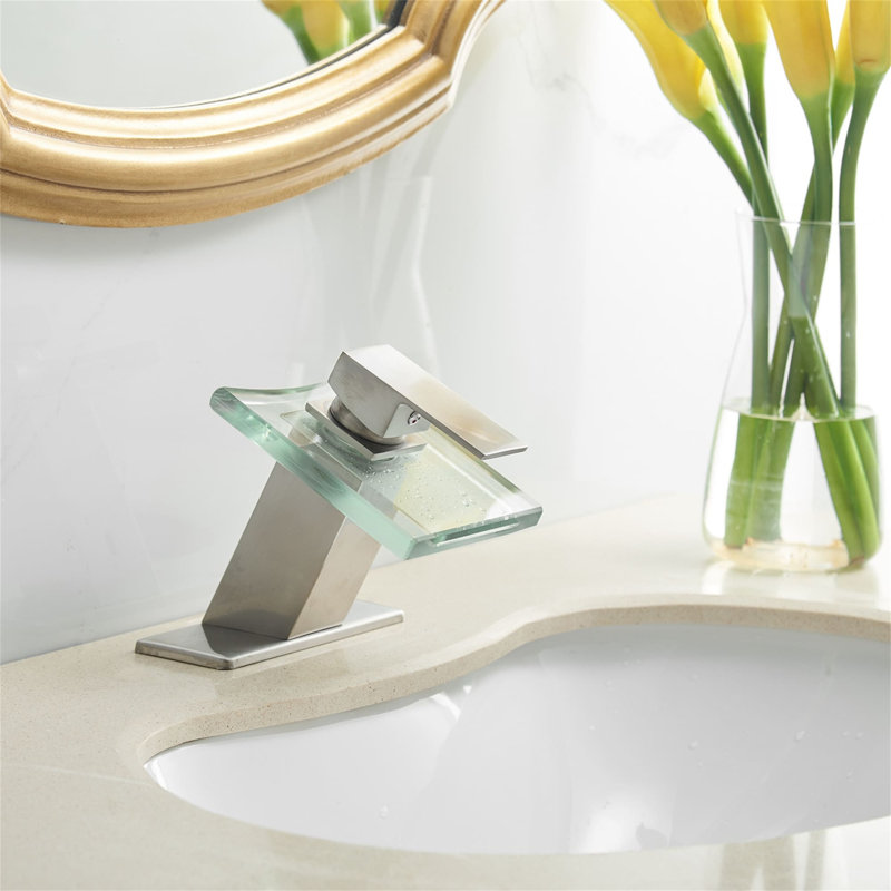 Single-handle Bathroom Faucet, Silver