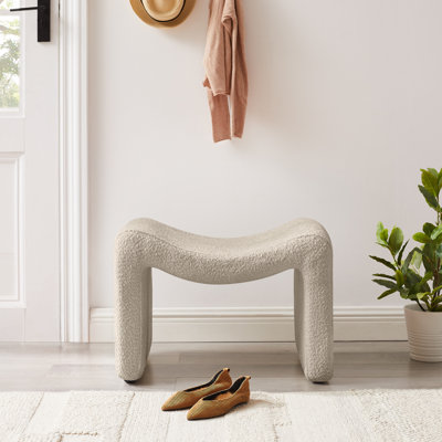 Keito 24.8" Upholstered Ottoman