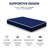 Water Resistance Nylon Vinyl Dual Sided Medium Firm Mattress, Noiseless, Soft Cloud Feeling-1864838701-1864659473