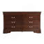 Commode Louis Phillipe G3125-D, cappuccino-94657195