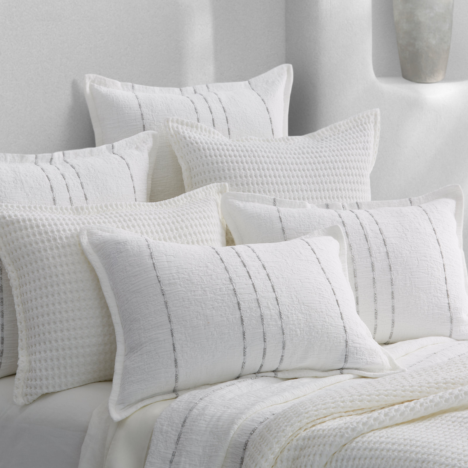 Hampton Cotton Shams, Standard/Twin