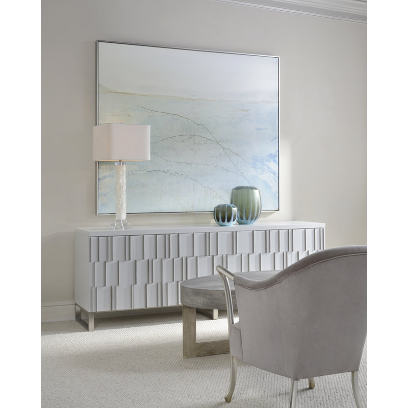Calcite And Quartz Table Lamp