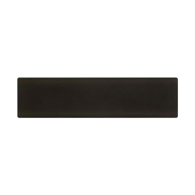 3"X 12" Matte Finished Glass Subway Tile, Ash Gray