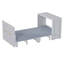 Lit simple escamotable avec commode à hauteur réglable, commode escamotable avec coussin pliable pour chambre d'amis, petit espace-1730003671