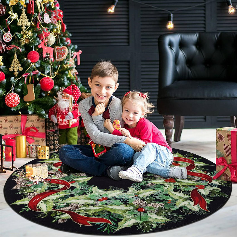 Round Aniyan 120cm X 120cm Area Rug