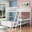 Lit superposé en bois avec bureau et tiroirs Janush-705034255-705034252