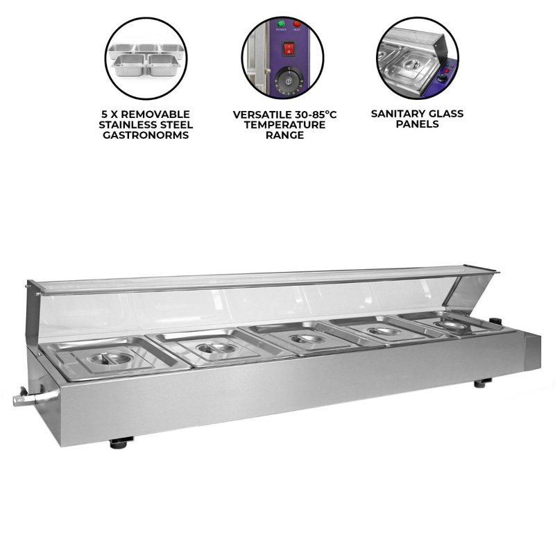 Penelope Pan Wet Well Bain Marie 17 L