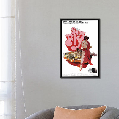 «Super Fly Film», affiche imprimée sur toile