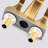 2-handle Bathroom Faucet with Drain Assembly-50929385