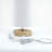 Lampe de table en bois massif Yurith