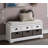Gokey Linen Blend Upholstered Storage Bench-379828463