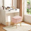 Tabouret de coiffeuse moderne en velours-620481270
