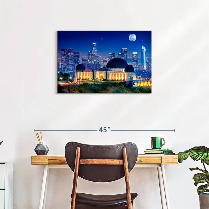 Kavia Griffith Park Observatory, 20" H x 30" W