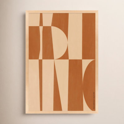 Hues Of Geometry 1 by Romina Gadler