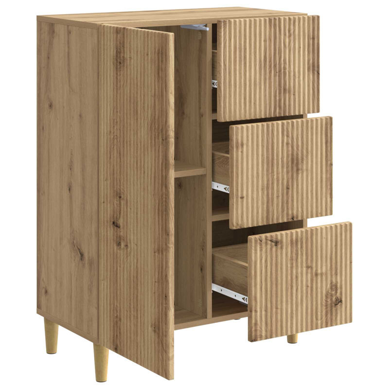 66cm Sideboard, Artisan Oak