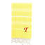 Serviette de plage 100% coton Pestemal Lucky-29965832-29965845