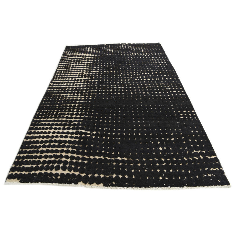 Tapis noir 7 x 7 po Philip