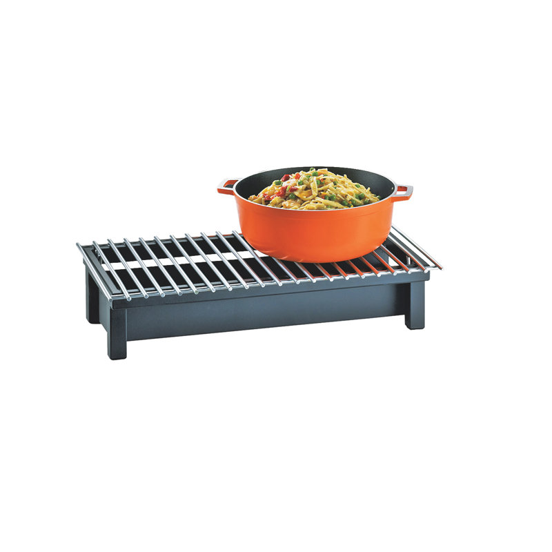 One By One Chafer, 4" H x 22" W x 12" D
