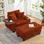 Canapé avec accoudoirs de rangement Fluffy-129595818