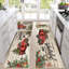Ensemble de tapis de cuisine de Noël