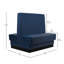 Banquette de restaurant double face - bleu marine-117196480